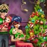 poster of Dotted Girl Family Christmas game