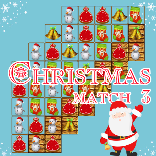 poster of Play Christmas Match 3 Deluxe Game Online 2024 game