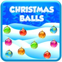 ملصق اللعبة Christmas Balls