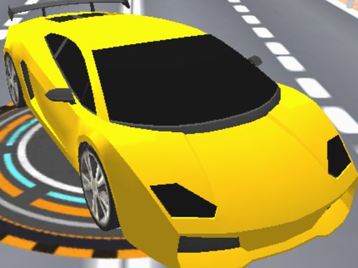poster of Play Car Racing 3D Game Online 2024 game