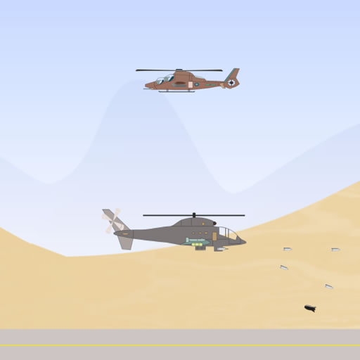 poster of Play Heli Defence Game Online 2024 game