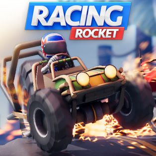 ملصق اللعبة Racing Rocket