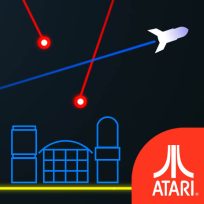 ملصق اللعبة Atari Missile Command