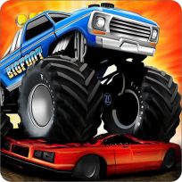 ملصق اللعبة Monster Offroad Truck