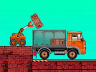 poster of Truck Loader Online Master game