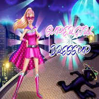 poster of Super Girl Dress Up game