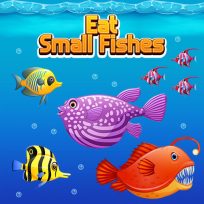 ملصق اللعبة Eat Small Fishes