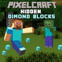 ملصق اللعبة Pixelcraft Hidden Diamond Blocks