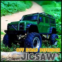 ملصق اللعبة Off Road Defender Jigsaw