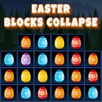 poster of Easter Blocks Collapse game