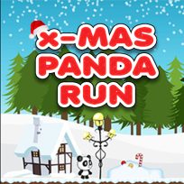 ملصق اللعبة Xmas Panda Run