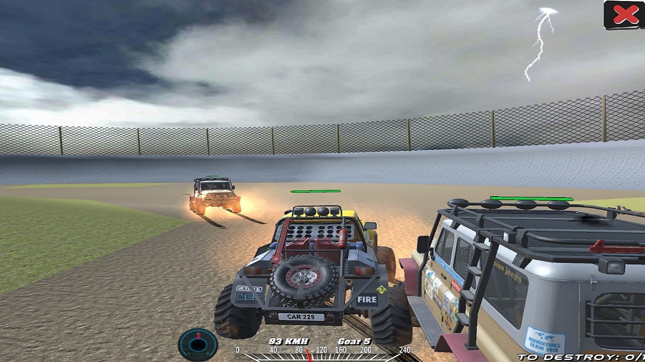 poster of Play Xtreme Offroad Truck 4x4 Demolition Derby 2020 Game Online 2024 game