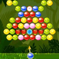 ملصق اللعبة Bubble Shooter Fruits Candies