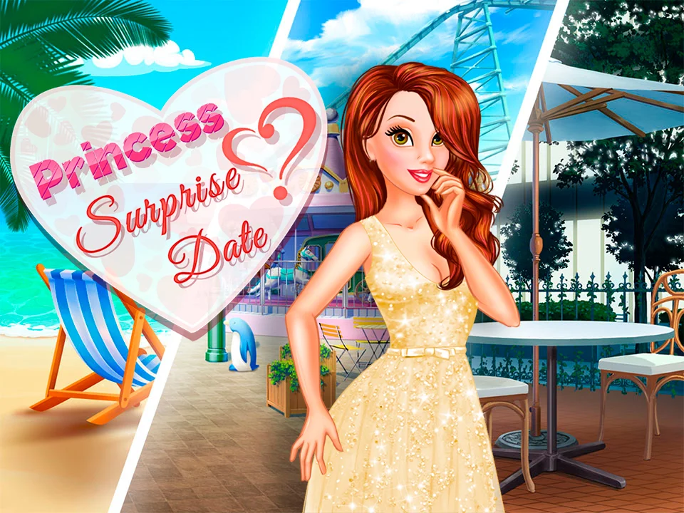 poster of Play Princess Surprise Date Game Online 2024 game