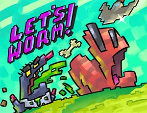 poster of Play Let's Worm! Game Online 2024 game