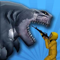 ملصق اللعبة Sharkosaurus Rampage