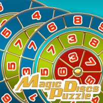 ملصق اللعبة Magic Discs Puzzle