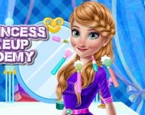 poster of Ice Princess Make Up Academy game