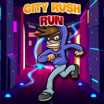 ملصق اللعبة City Rush Run