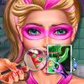 poster of Super Doll Tongue Doctor game