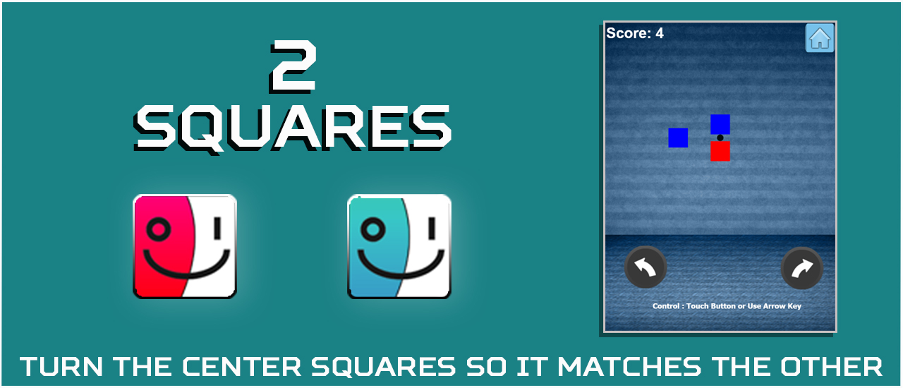 poster of Play 2 Square Game Online 2024 game