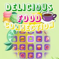 ملصق اللعبة Delicious Food Connection