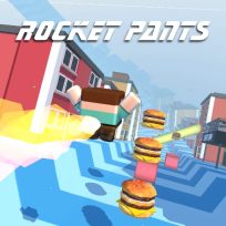 ملصق اللعبة Rocket Pants Runner 3D