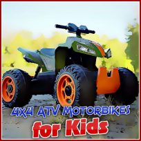 ملصق اللعبة 4×4 ATV Motorbikes for Kids