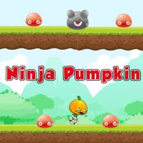 ملصق اللعبة Ninja Pumpkin