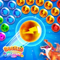 poster of Bubbles & Hungry Dragon game