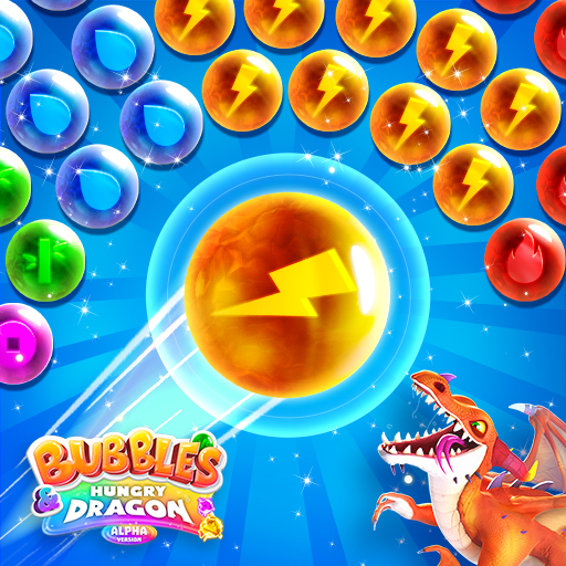 poster of Play Bubbles & Hungry Dragon Game Online 2024 game