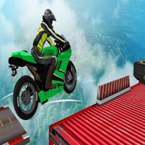 ملصق اللعبة Extreme Impossible Bike Track Stunt Challenge 2020