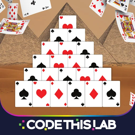 poster of Play Pyramid Solitaire Game Online 2024 game