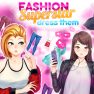 poster of Fashion Superstar Dress Them game