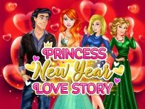 poster of Princess New Year Love Story game
