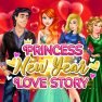 poster of Princess New Year Love Story game