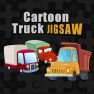 ملصق اللعبة Cartoon Truck Jigsaw