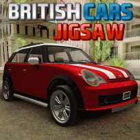 ملصق اللعبة British Cars Jigsaw