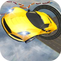 poster of Ramp Car Stunts Racing Impossible Tracks 3D game