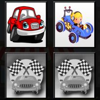 poster of Racing Cars Memory game