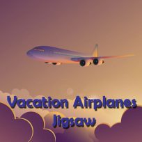 ملصق اللعبة Vacation Airplanes Jigsaw