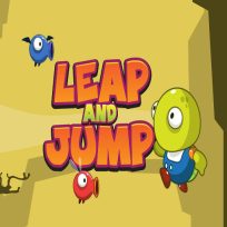 ملصق اللعبة Leap and Jump