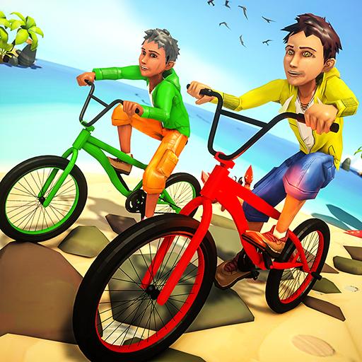 poster of Play Bicycle Stunts 3D Game Online 2024 game