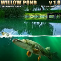 ملصق اللعبة Willow Pond Fishing