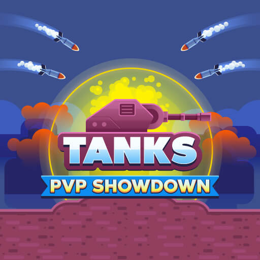 poster of Play Tanks PVP Showdown Game Online 2024 game