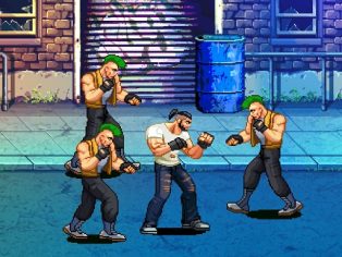 poster of Beat Em Up Street fight 2D game