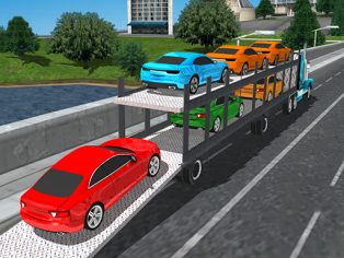 ملصق اللعبة Car Transport Truck Simulator