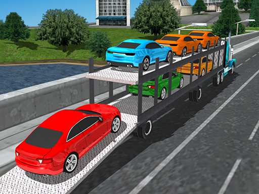 poster of Play Car Transport Truck Simulator Game Online 2024 game