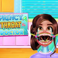 ملصق اللعبة Princy Throat Doctor