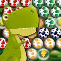 poster of Egg Shooter Bubble Dinosaur game